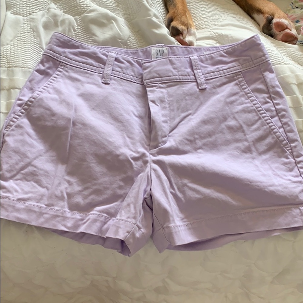 Purple shorts